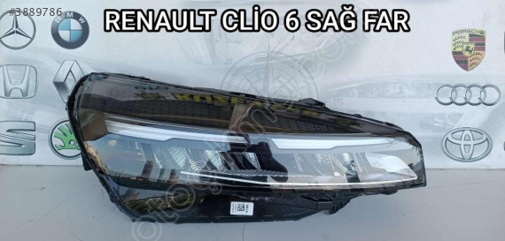 RENAULT CLİO 6 ORJİNAL ÇIKMA SAĞ FAR