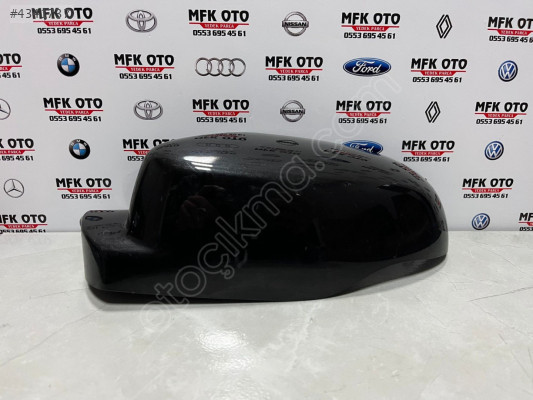 CLİO 3 FAZ2 AYNA KAPAĞI SOL ORJİNAL 12553040 SİYAH