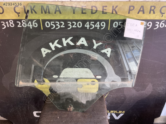 Orijinal FIAT EGEA SOL ARKA KAPI CAMI