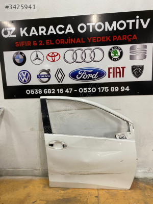 2012-2018 TOYOTA YARİS ÇIKMA ORJİNAL SAĞ ÖN KAPI