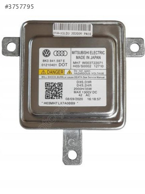 AUDİ Q7 XENON FAR BEYNİ 10-15 OEM:8K0941597E