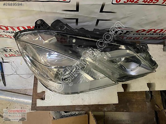 MERCEDES E SERİSİ 212 KASA SAĞ FAR ORJINAL HATASIZ