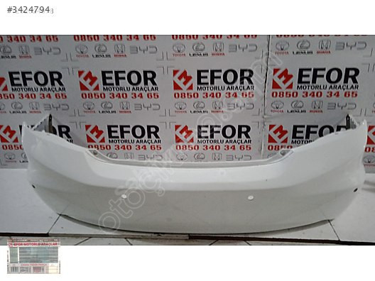 HONDA CİVİC FB7 ORJİNAL ÇIKMA ARKA TAMPON 12-16