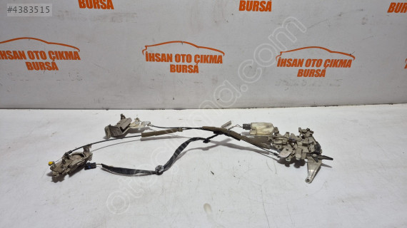 Dokker sağ sürgülü kilidi mekanizması telleri set halinde