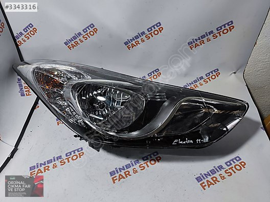 HYUNDAİ ELENTRA SAG FAR 11-13 İTHAL SIFIR BİNBİR OTO FAR-STOP
