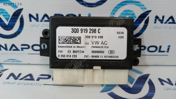 3Q0919298C TİGUAN PARK ASİSTANI KONTROL ÜNİTESİ