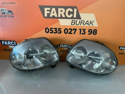 CLİO 2 TAKIM MERCEKLİ FAR İTHAL