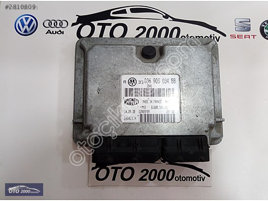 036906034BB-100906034BB VW GOLF 1.6 16V AUS MOTOR BEYNİ