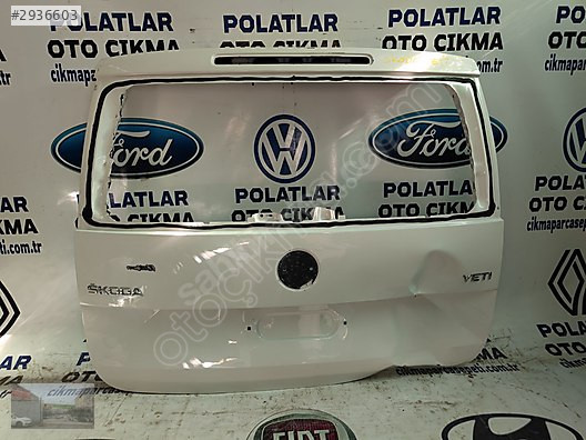 Skoda Yeti bagaj kapağı orijinal