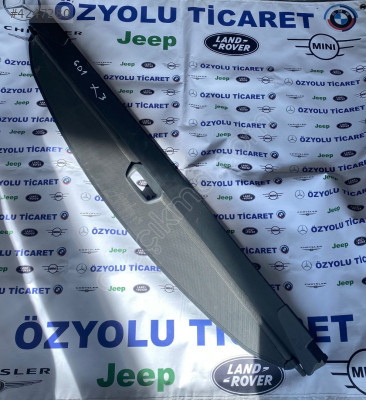 BMW G01-G08 X3 İX3 Arka Bagaj Perdesi Siyah 5147 7471986