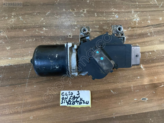 RENAULT CLİO 3 ÖN CAM SİLECEK MOTORU ORJİNAL ÇIKMA TEMİZ