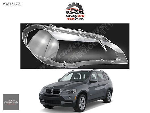 BMW E70 ÖN FAR CAMI SAĞ SOL 2007 2008 2009 / ADET FİYAT