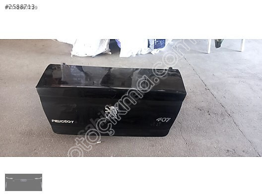 peugeot 407 bagaj kapağı