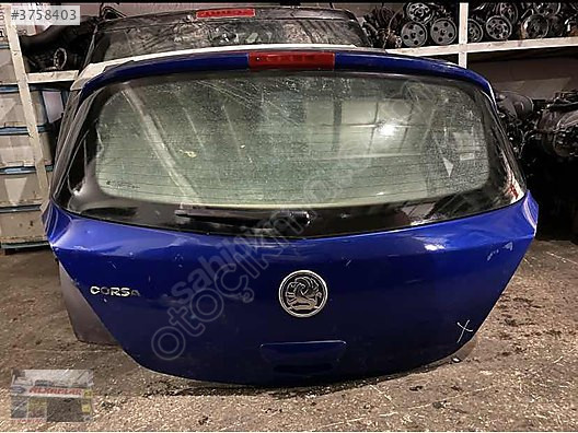 OPEL CORSA D BAGAJ KAPAĞI ORİJİNAL
