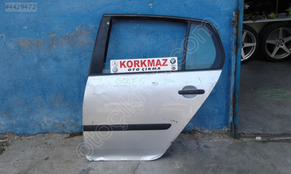 VOLKSWAGEN GOLF 5 SOL ARKA KAPI DOLU