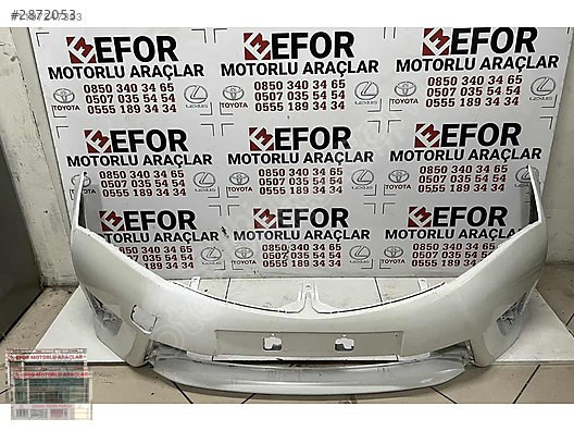 TOYOTA COROLLA ÖN TAMPON ÇIKMA ORJİNAL YEDEK PARÇA 13-16