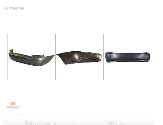 Hyundai Accent Era Arka Tampon 2006-2012