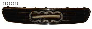 AUDI A3- 97/03; ÖN PANJUR SİYAH (NİKELAJ ÇERÇEVELİ) (TYG)