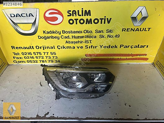RENAULT EXPERES ÇIKMA ORJİNAL SAĞ FAR VE DİĞER PARÇALARI