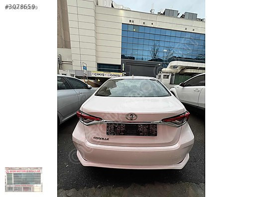 TOYOTA COROLLA ARKA KOMPLE KESME ORJİNAL YEDEK PARÇA 19-24