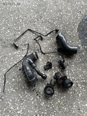 Peugeot 206 1.4 HDİ gergi bilyası okuyucu turbo hortumu yağ borus