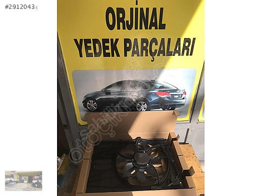 Peugeot rifter fan set ORJİNAL OTO ÇIKMA