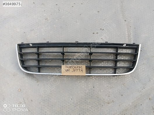 VOLKSWAGEN JETTA ÖN TAMPON ORTA IZGARA 2006-2011 OEM 1K0853677C