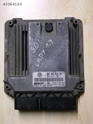 VW CADDY 1.9 TDI MOTOR BEYNİ 03G906016DM 0281011882 EDC16U1 (AKT)