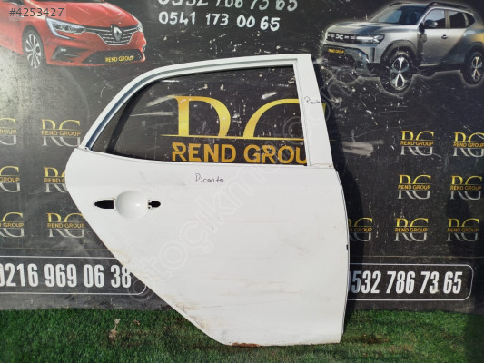 KİA PİCANTO SAĞ ARKA KAPI ORİJİNAL ÇIKMA 2011-2017