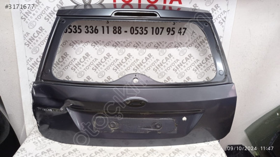 İNCAR OTO'DAN FORD FİESTA 2003 2008 ARKA BAGAJ KAPAĞI ÇIKMA ORJ