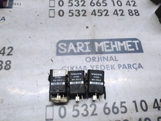 ÇIKMA VOLVO S40 CAM RÖLESİ 811265