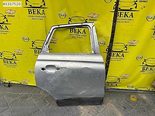 OPEL CROSSLAND X SAĞ ARKA KAPI ÇIKMA ORJİNAL YEDEK PARÇA