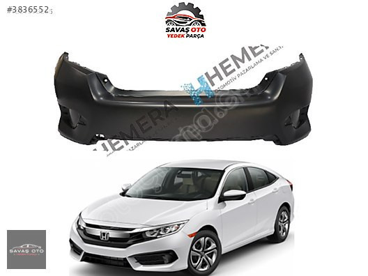 HONDA CİVİC ARKA TAMPON 2016 2017 2018 / 04715TEZY00ZZ