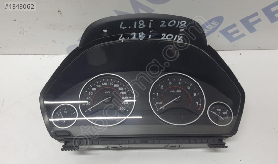 bmw 4.18i 2018 gösterge/km saati (son fiyat)