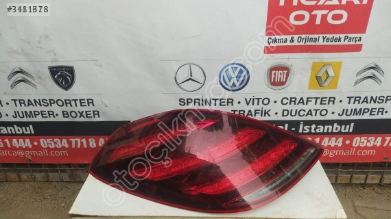 Mercedes s 350 sol arka stop 2015-2020 model