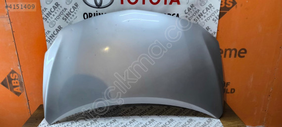 SİNCAR OTO'DAN TOYOTA COROLLA 2007 2012 ÖN KAPUT ÇIKMA ORJİNAL