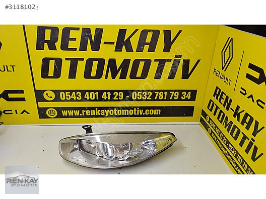 RENAULT FLUENCE SOL FAR MERCEKLİ İÇİ NİKELAJLI SIFIR RENKAY