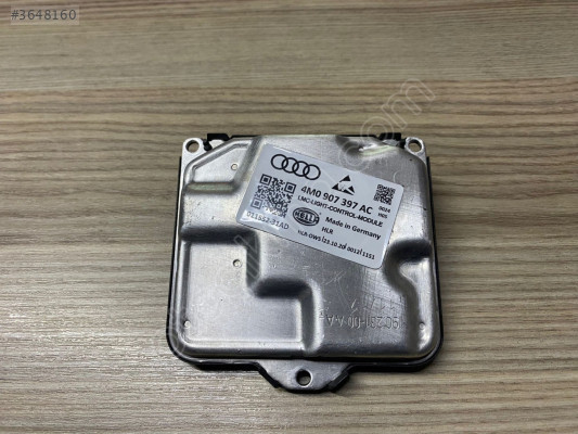 A4 A5 Q7 S4 LED BEYNİ 4M0907397 AC ORJİNAL ÇAĞRI OTO MASLAK