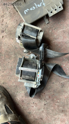 RENAULT MASTER 4 ÇIKMA ORJİNAL EMNİYET KEMERLERİ