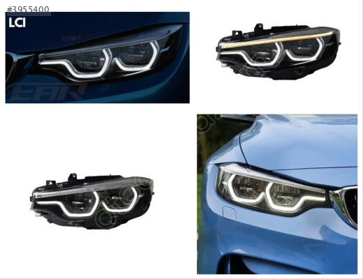 4 SERİSİ F32/F36 LCI 2016-2018 İÇİN LED FAR