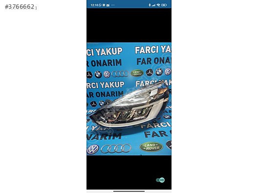 RENAULT CLİO 4 SOL ÖN FAR LETLİ SIFIR