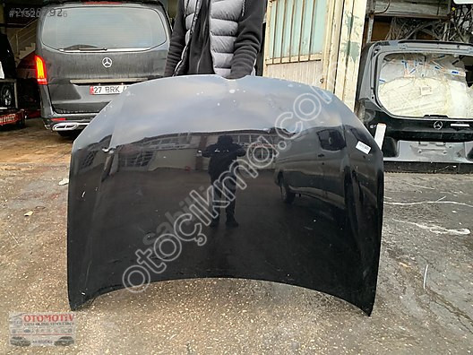 2009/2012 WV GOLF 6 SİYAH MOTOR KAPUTU ORJINAL BOYASIZ