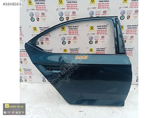 SKODA SUPERB 2015-2023 SAĞ ARKA KAPI OEM 3V5833312 ÇIKMA SÖKME