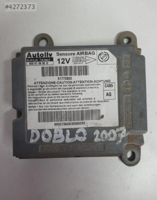 fiat doblo 2007 çıkma orjinal airbag beyni (son fiyat)