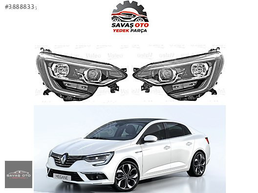 MEGANE 4 ORTA PAKET FAR SAĞ SOL AY LEDLİ 2016+ TOUCH 260607159R