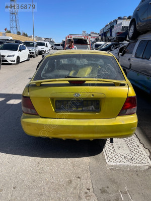 Hyundai Accent coupe çıkma orjinal bagaj kapağı