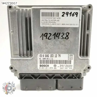 0281011070 A6461531279 CR3.11 MERCEDES E SERİSİ W211 MOTOR BEYNİ