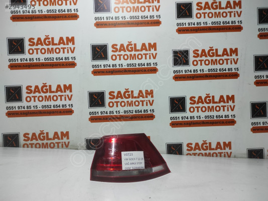VW GOLF-7 12-19 ÇIKMA  SAĞ ARKA STOP OEM; 5G9945096