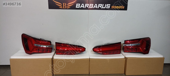 4K5945223-224-075-076 AUDİ A6 20>> LEDLİ STOP TAKIMI