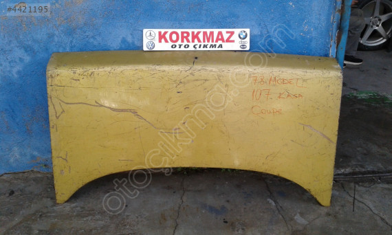 MERCEDES SL COUPE W107 KASA BAGAJ KAPAGI